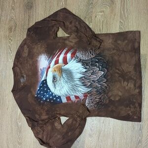 The Mountain American Eagle Shirt Men's Size Small